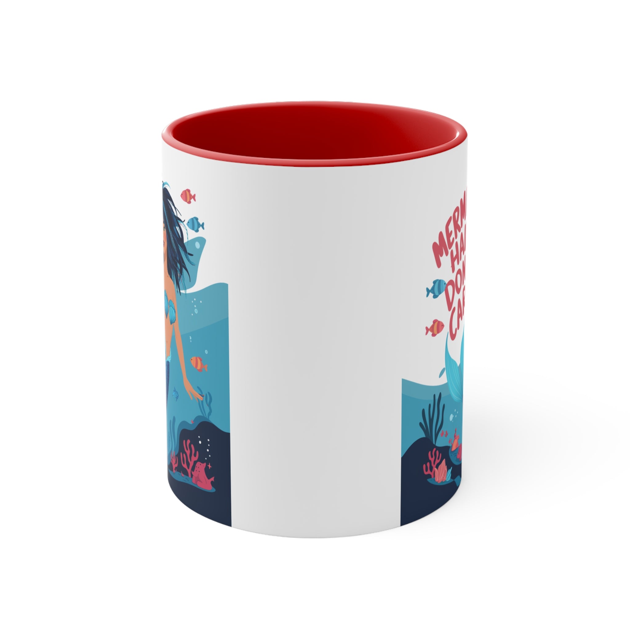 Mermaid Hair 11oz Accent Mug – Ocean Lover Gift