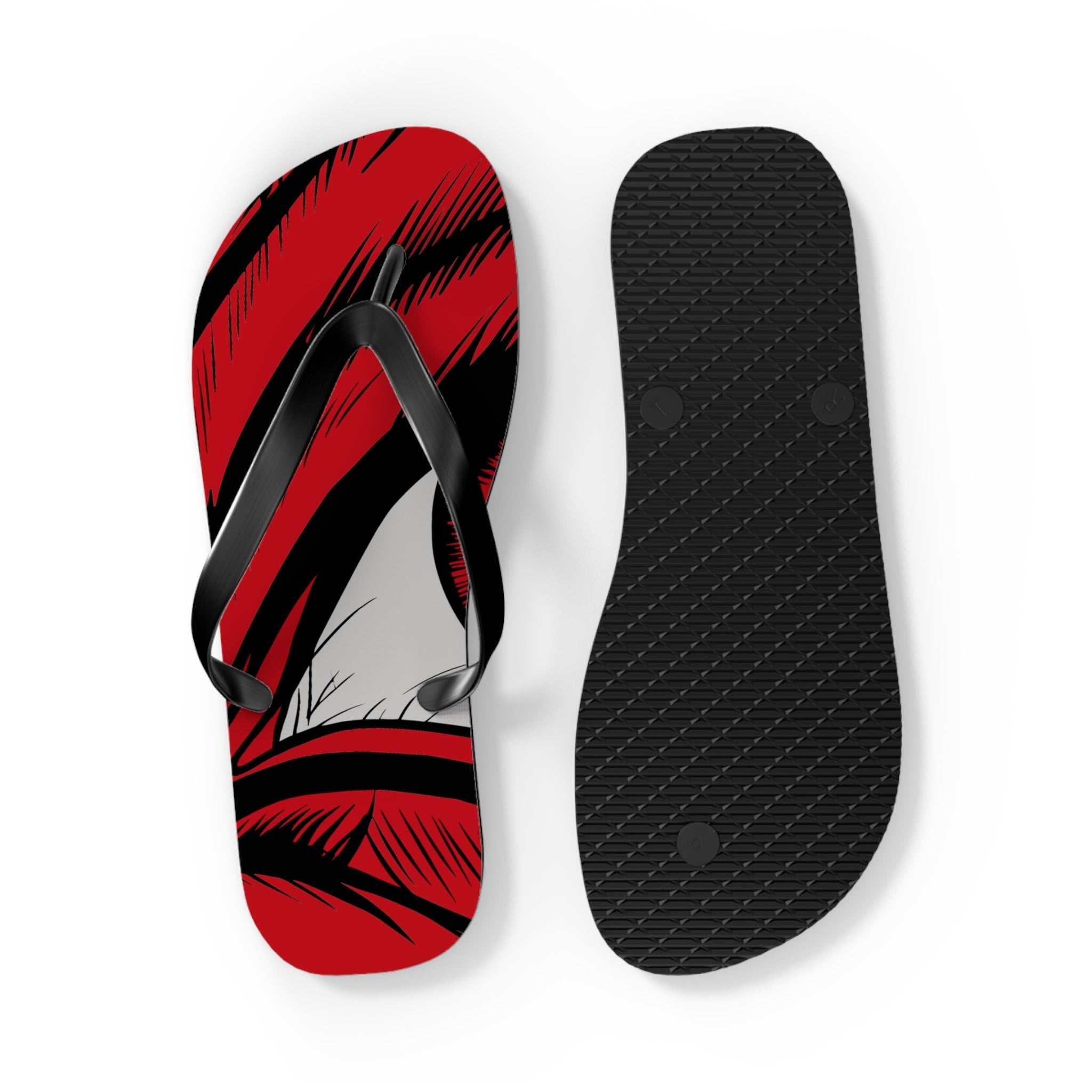 Red Eye Dragon Flip Flops – Lightweight Fantasy Beach Sandals