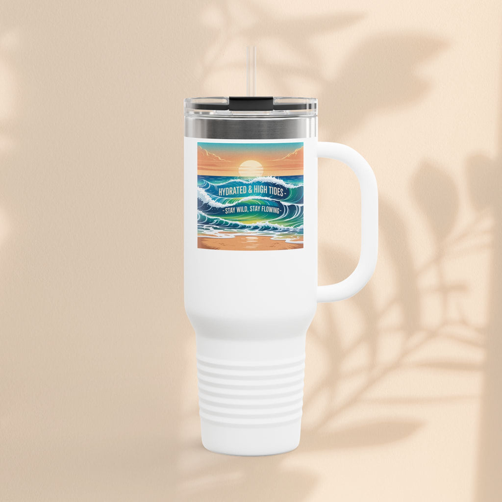 Ocean Wave Insulated Travel Mug, 40oz