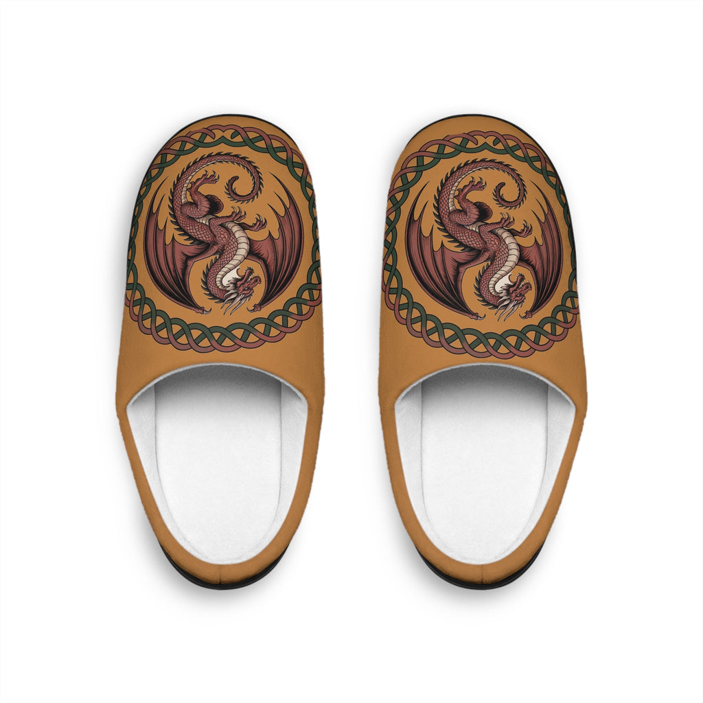 Ancient Dragon Men's Indoor Slippers