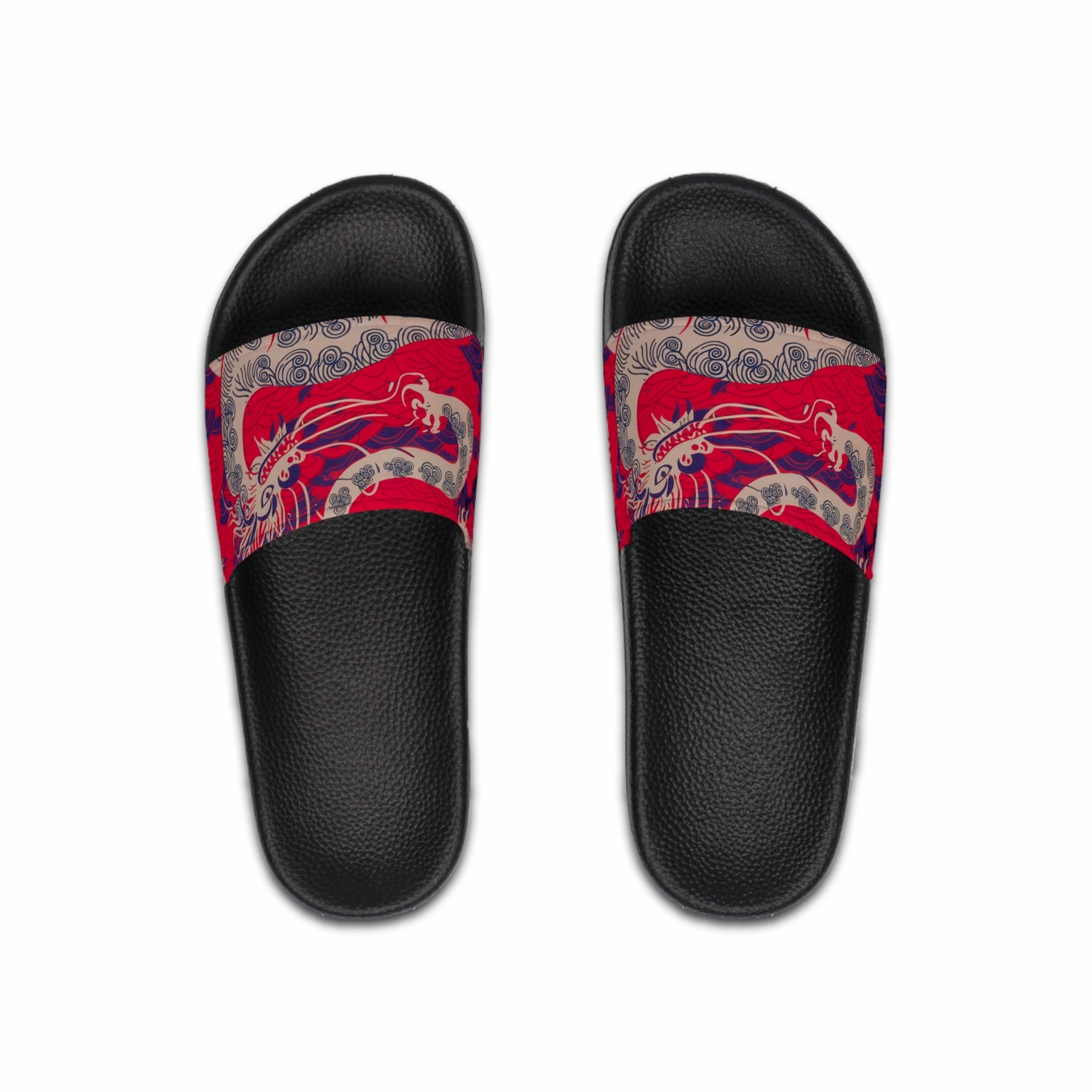 Chinese Dragon Men's Slide Sandals