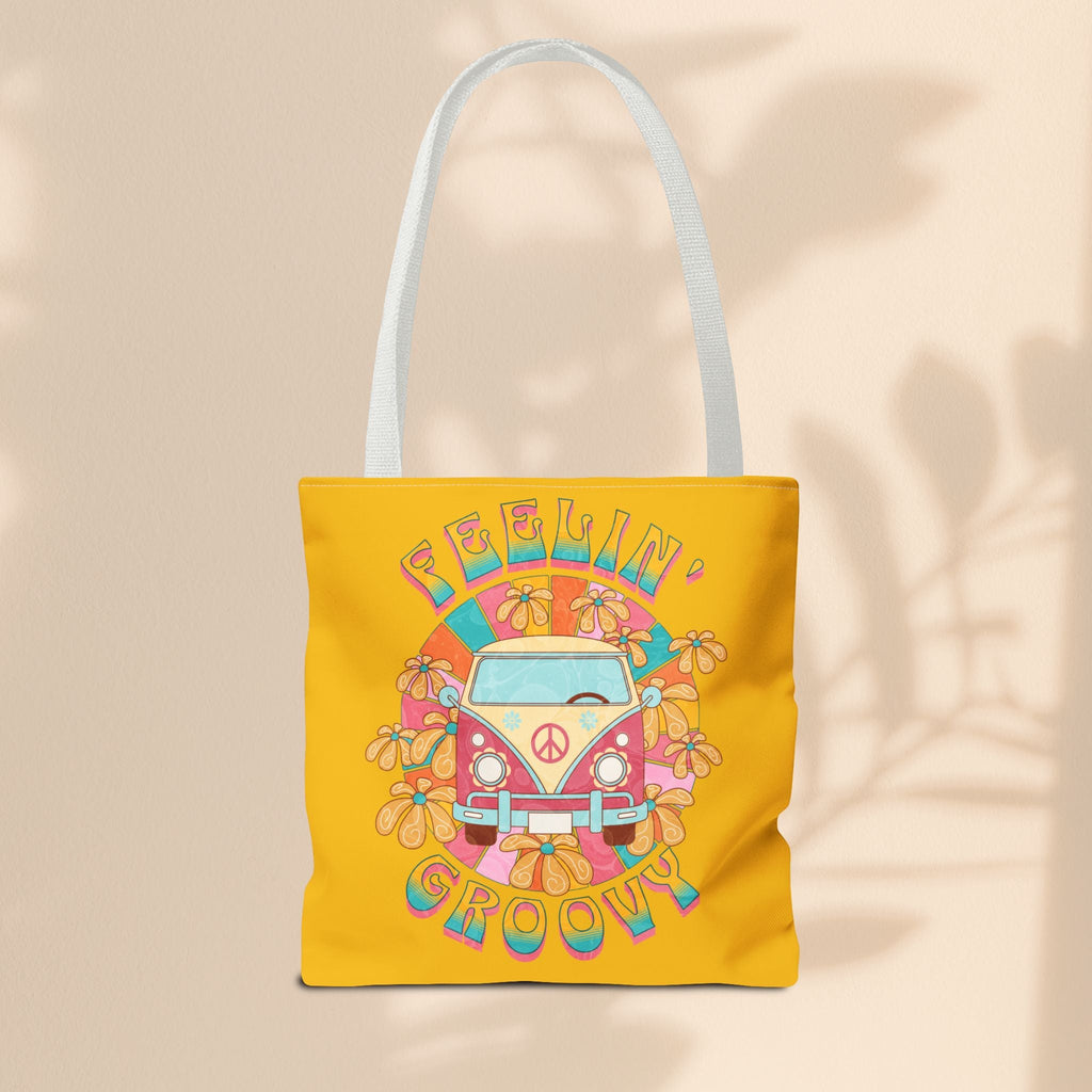 Feeling Groovy Peace Tote Bag
