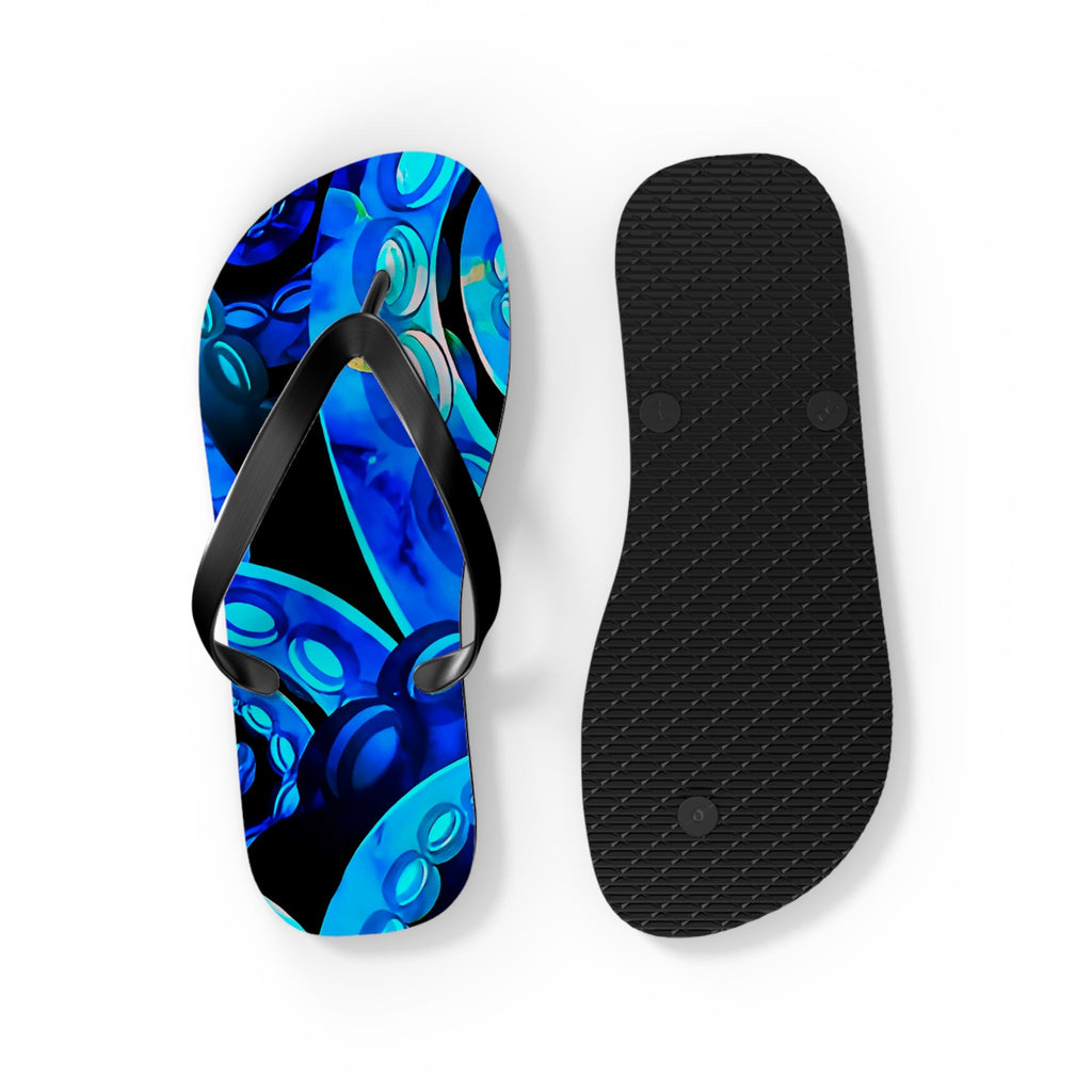 Octopus Delight Flip Flops – Colorful Ocean Beach Sandals