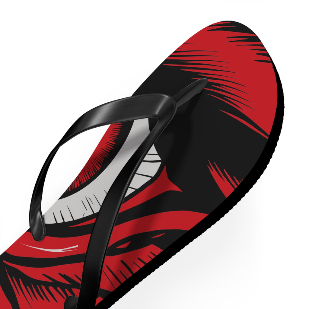 Red Eye Dragon Flip Flops – Lightweight Fantasy Beach Sandals