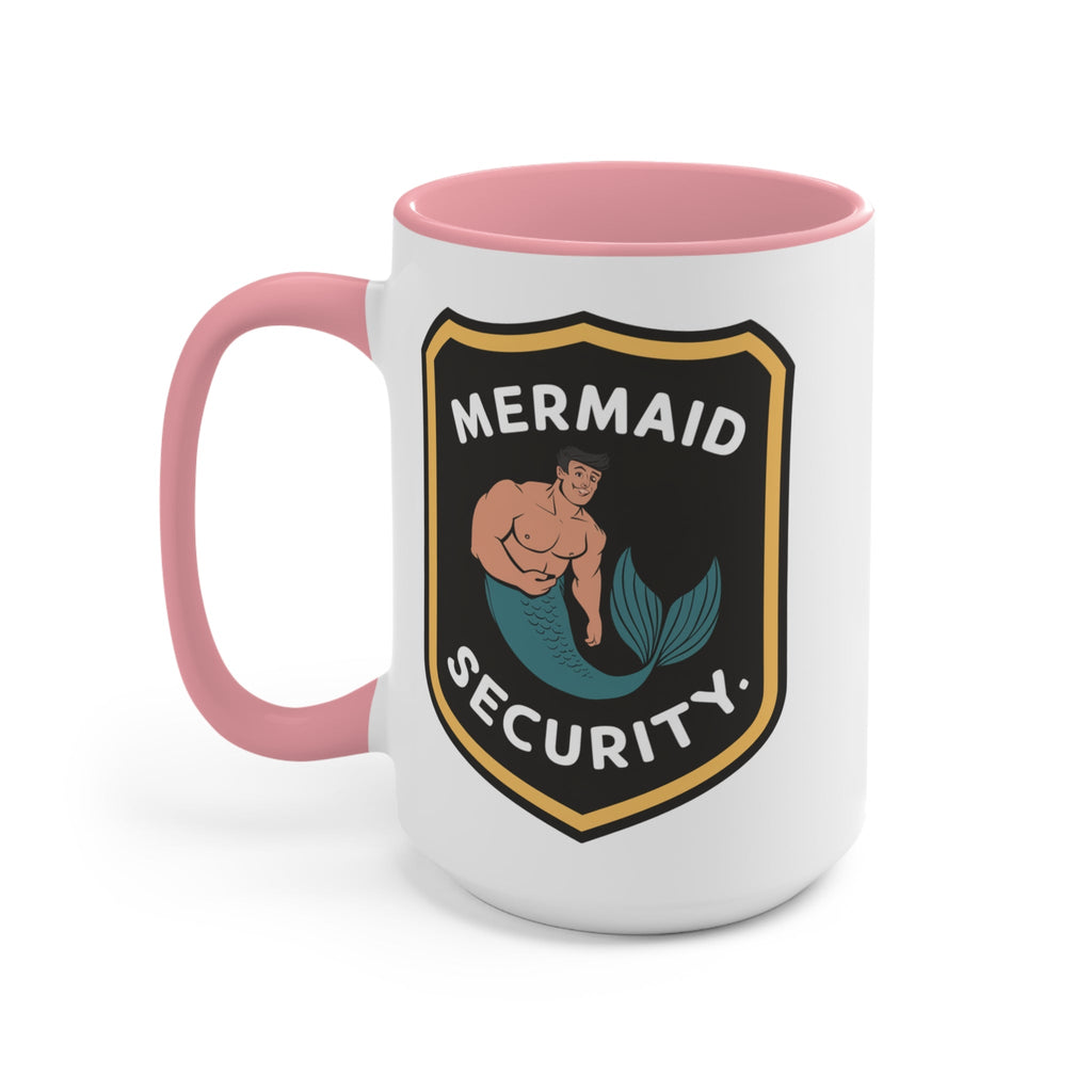 Mermaid Security Accent Mug – Funny Ocean Gift