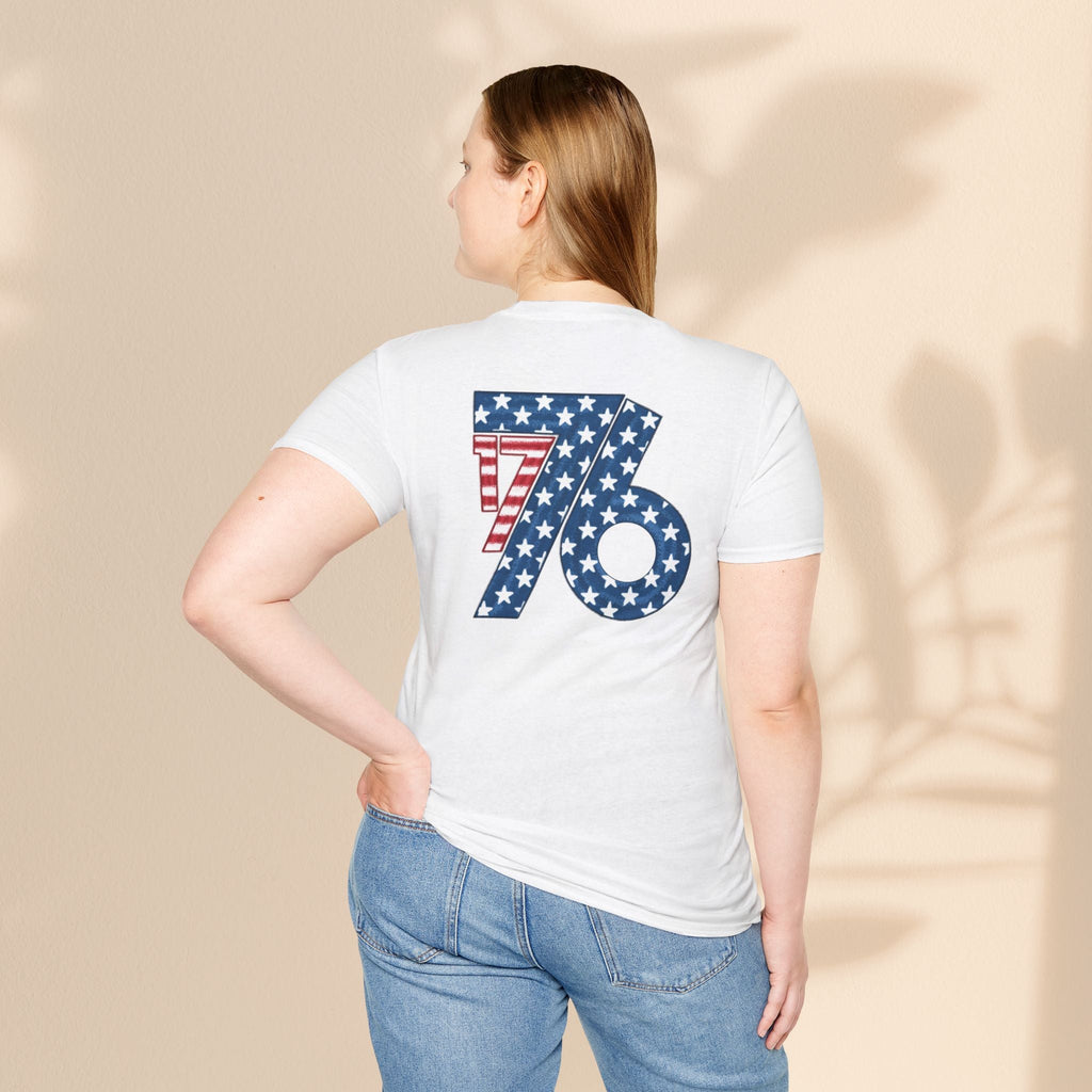 Patriotic 76 Unisex Softstyle T-Shirt