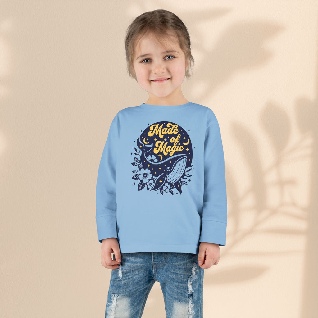 Made of Magic - Toddler Long Sleeve Tee, Kids Clothing