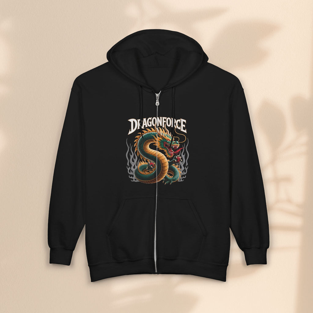 Dragon Force - Unisex Heavy Blend™ Full Zip Hooded Sweatshirt