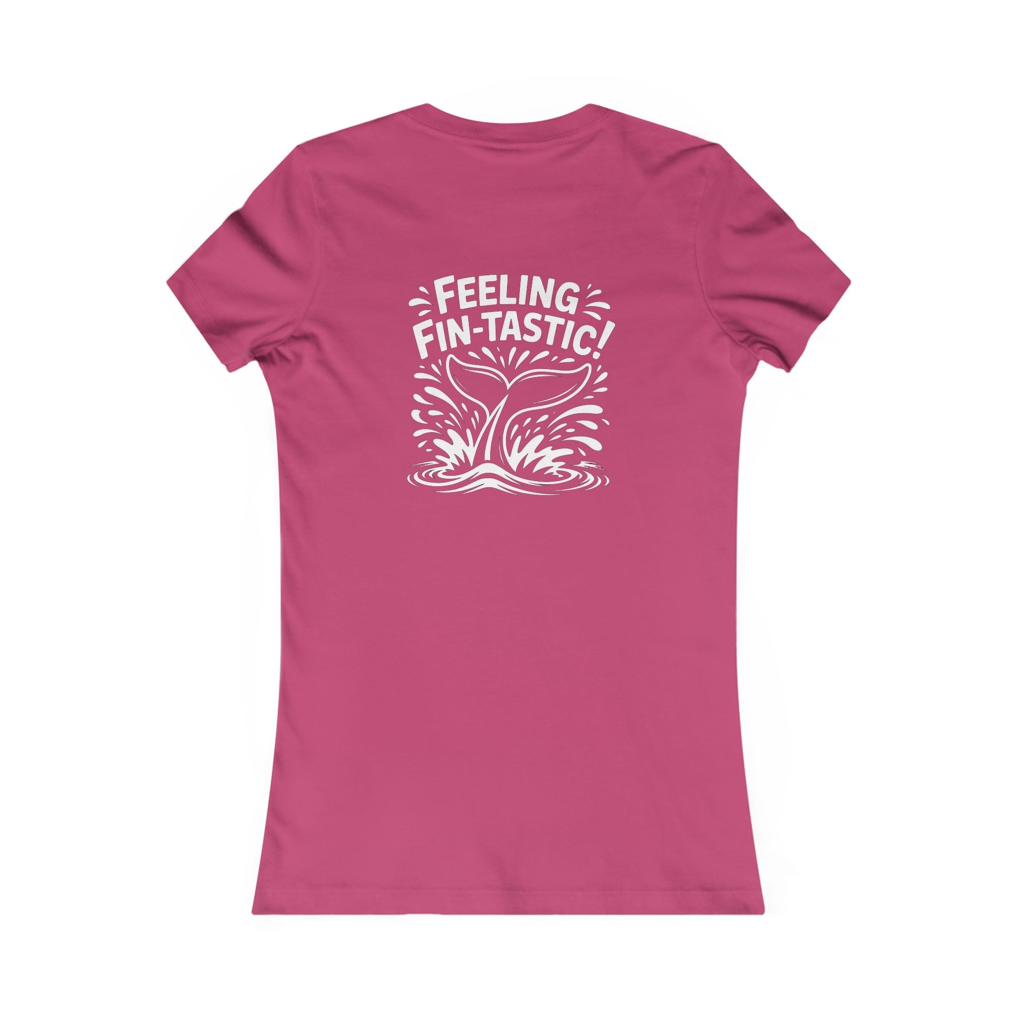 Feeling Fin-tastic Women's Tee, Ocean Lovers Shirt, Beach Vibes Top, Gift for Sea Enthusiasts, Summer Casual Wear