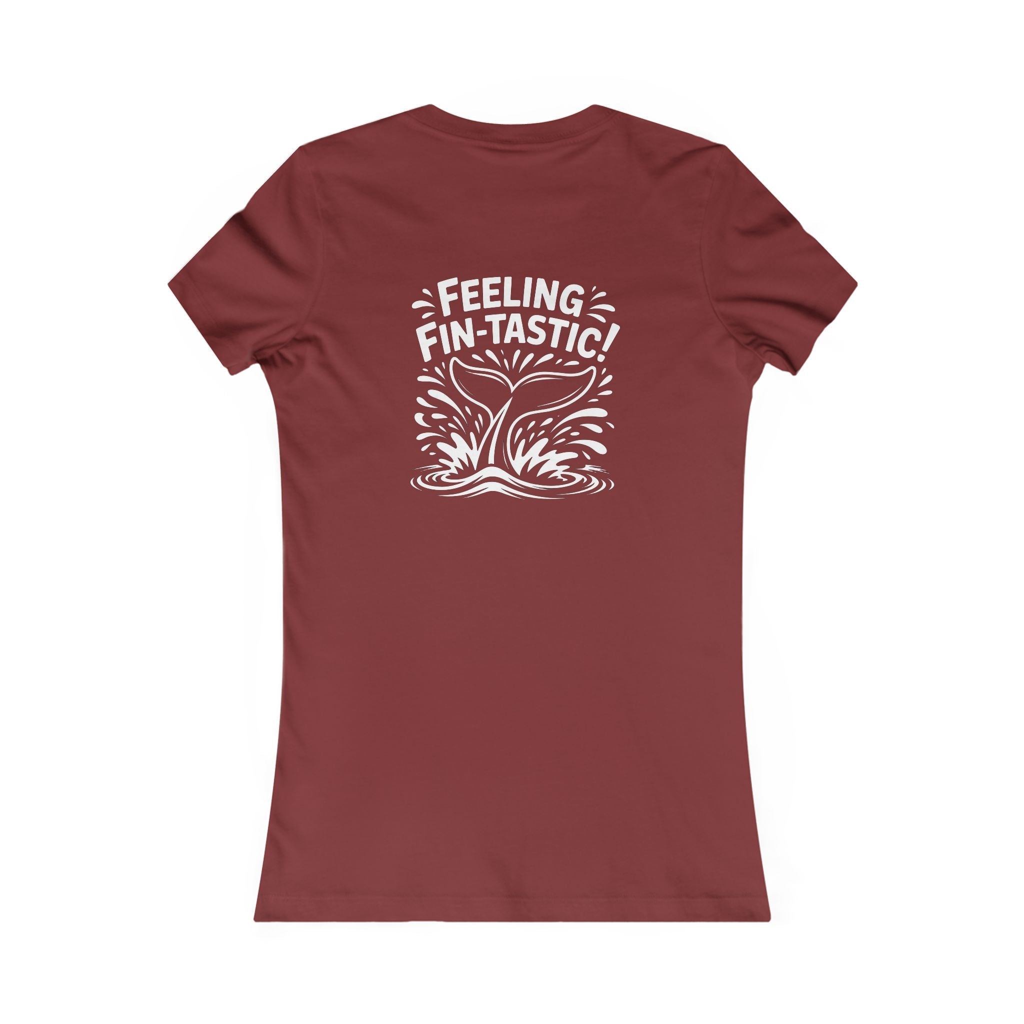 Feeling Fin-tastic Women's Tee, Ocean Lovers Shirt, Beach Vibes Top, Gift for Sea Enthusiasts, Summer Casual Wear