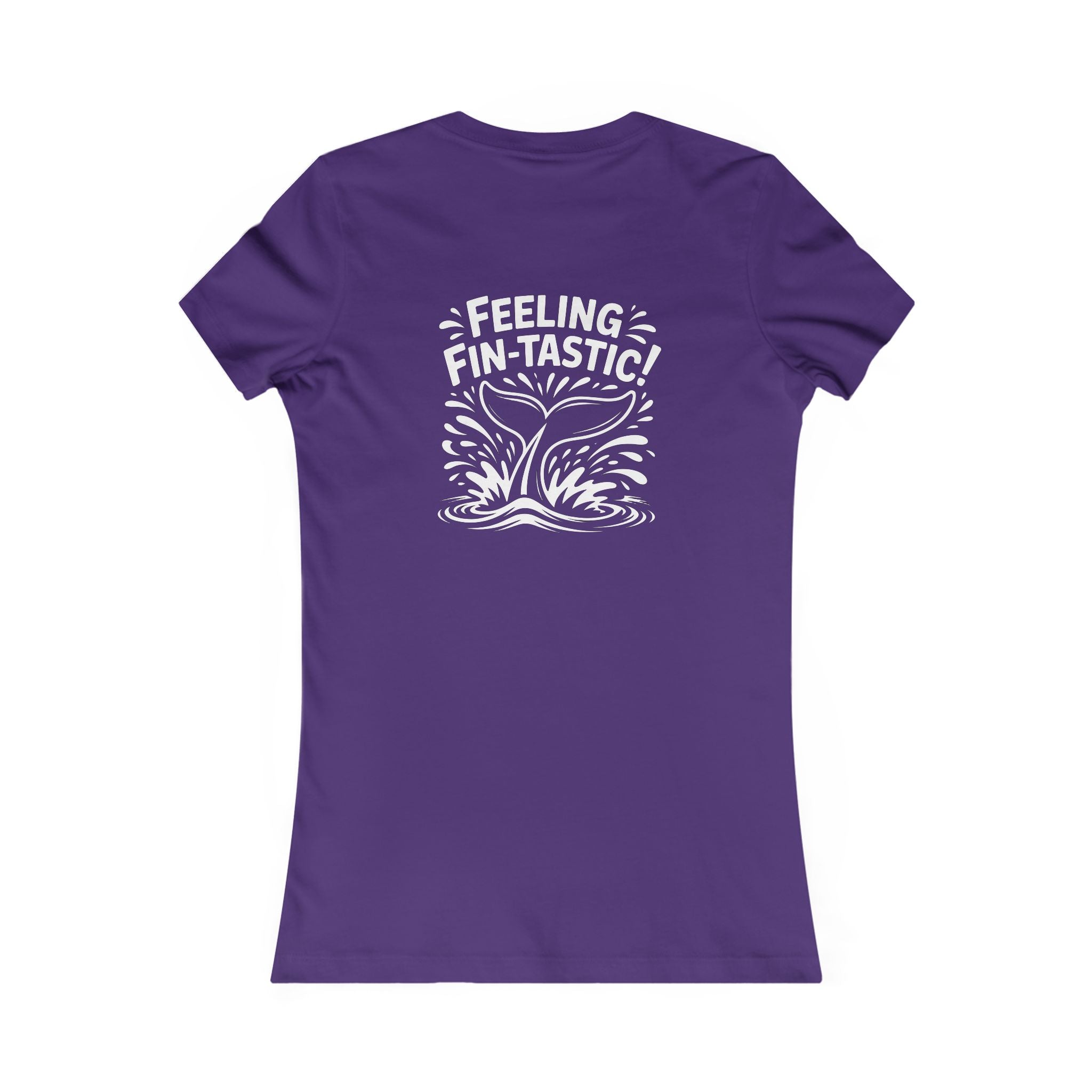 Feeling Fin-tastic Women's Tee, Ocean Lovers Shirt, Beach Vibes Top, Gift for Sea Enthusiasts, Summer Casual Wear