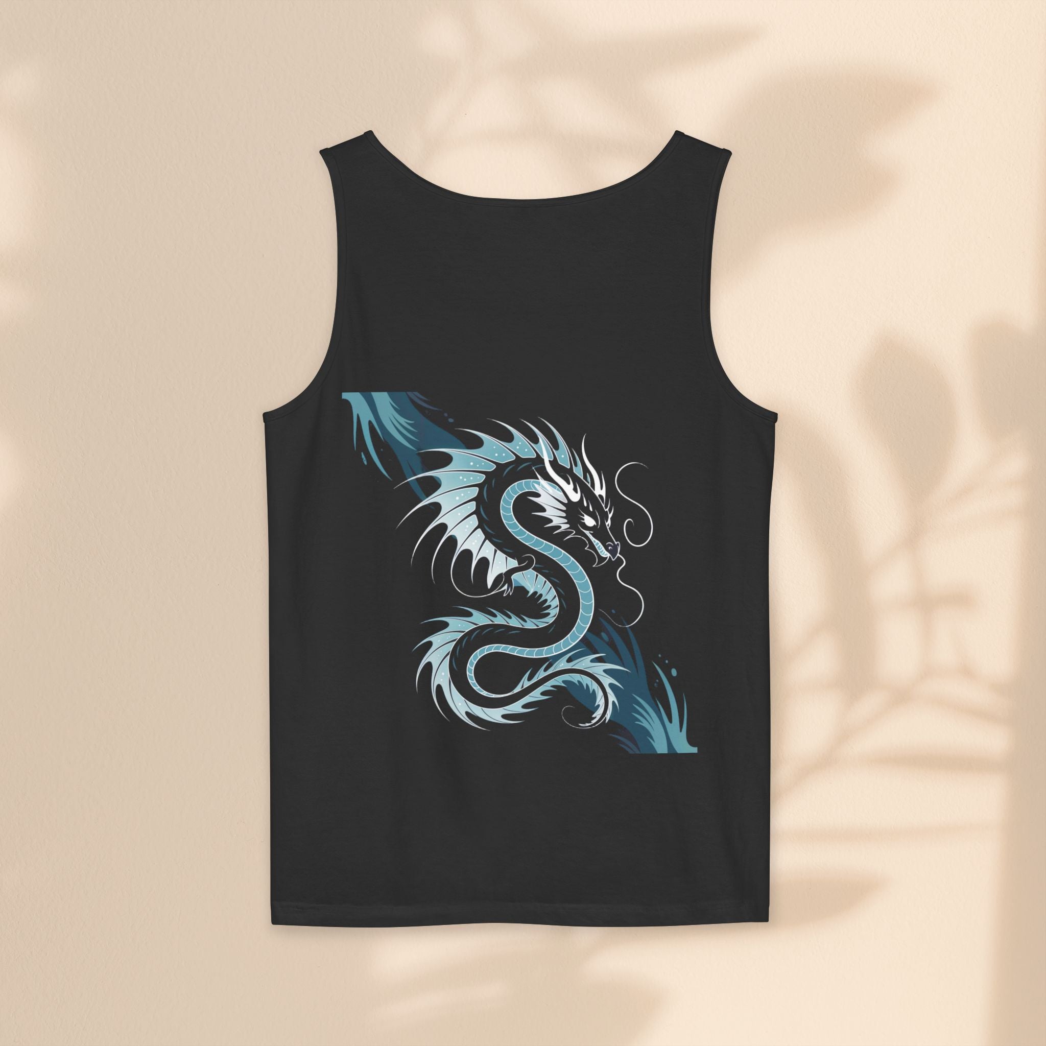Dragon Art Unisex Tank Top - Stylish Summer Wear, Festival Apparel, Gift for Art Lovers, Beach Outfits, Cool Graphic Shirt