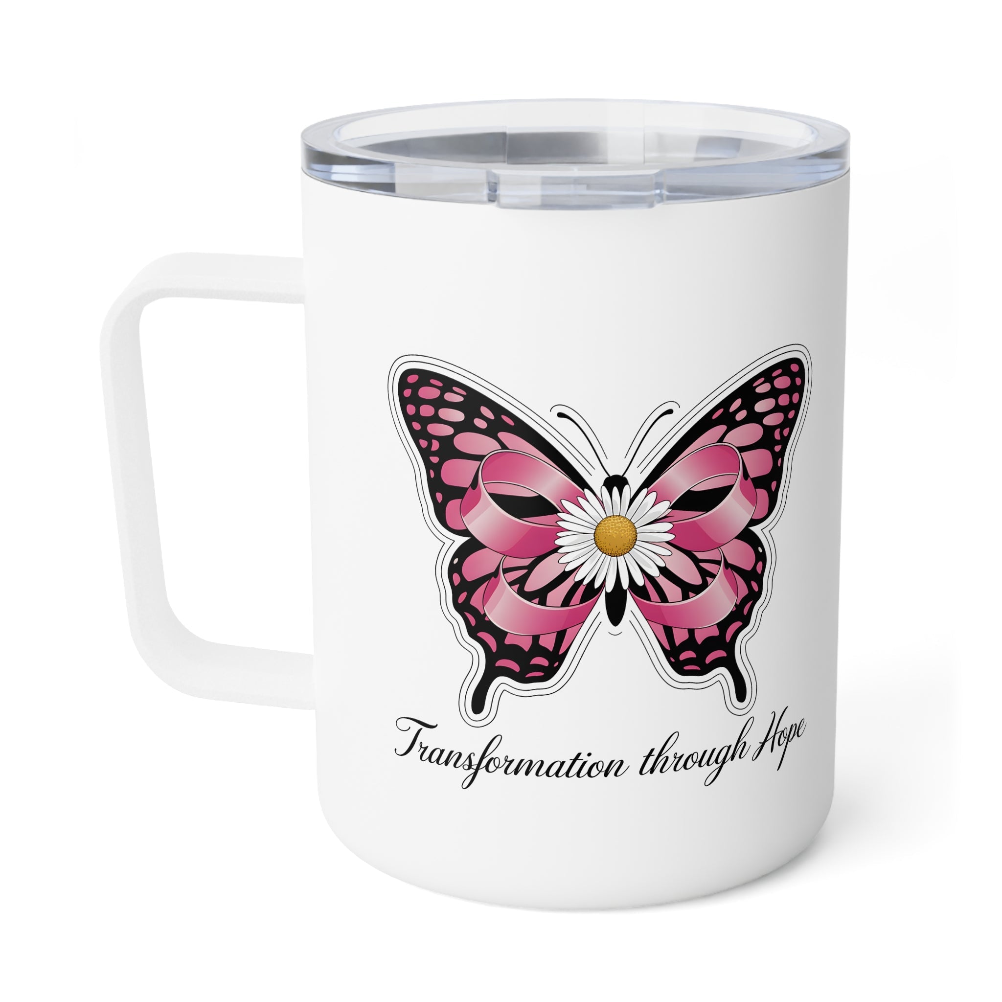 Coffee Mug - Transformation Through Hope, 10oz Insulated