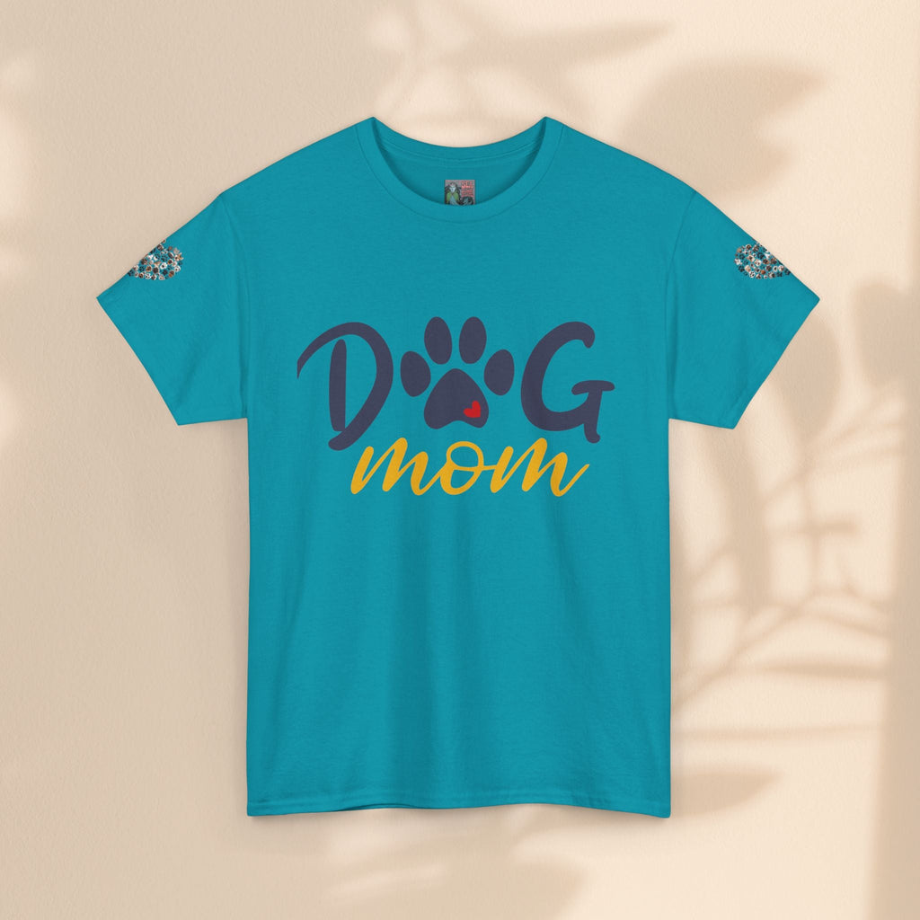 Dog Mom Unisex Heavy Cotton Tee - Cute Pet Lover Shirt for Every Occasion