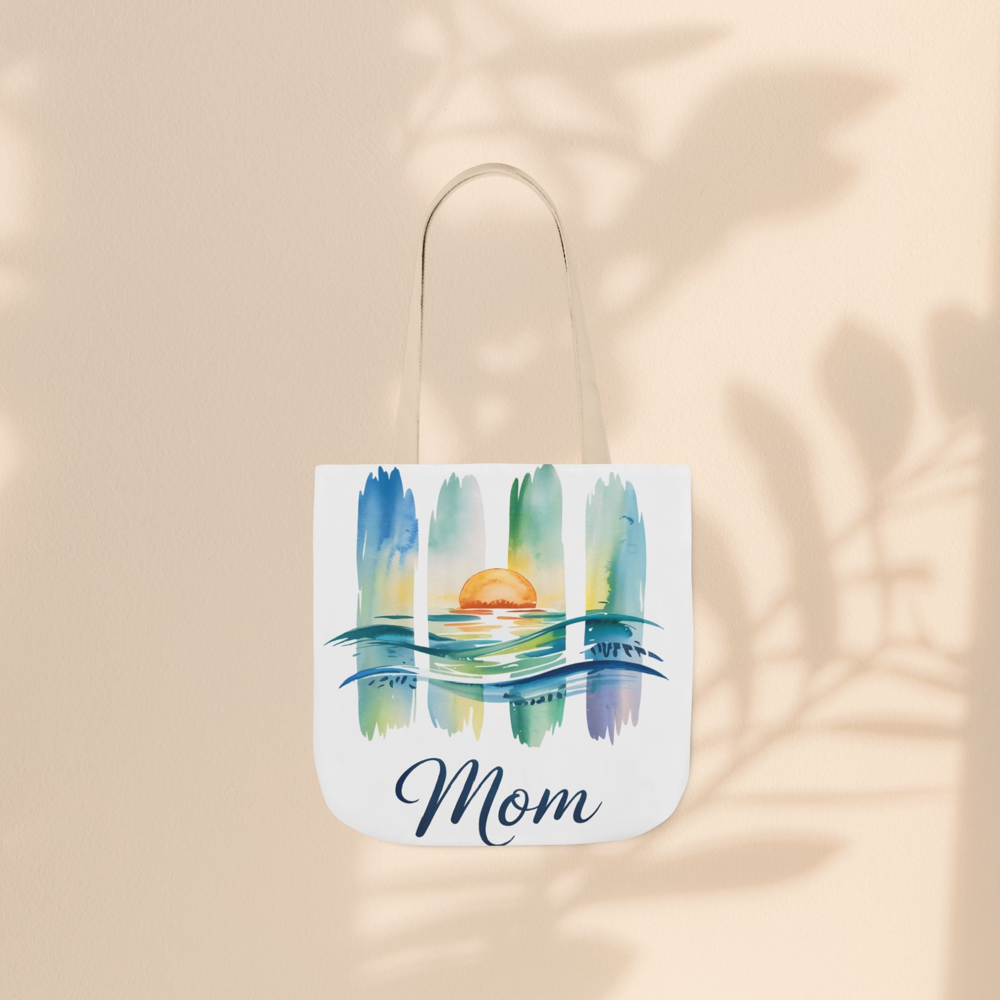 Mom Canvas Tote Bag  – Stylish and Versatile Gift for Mother's Day
