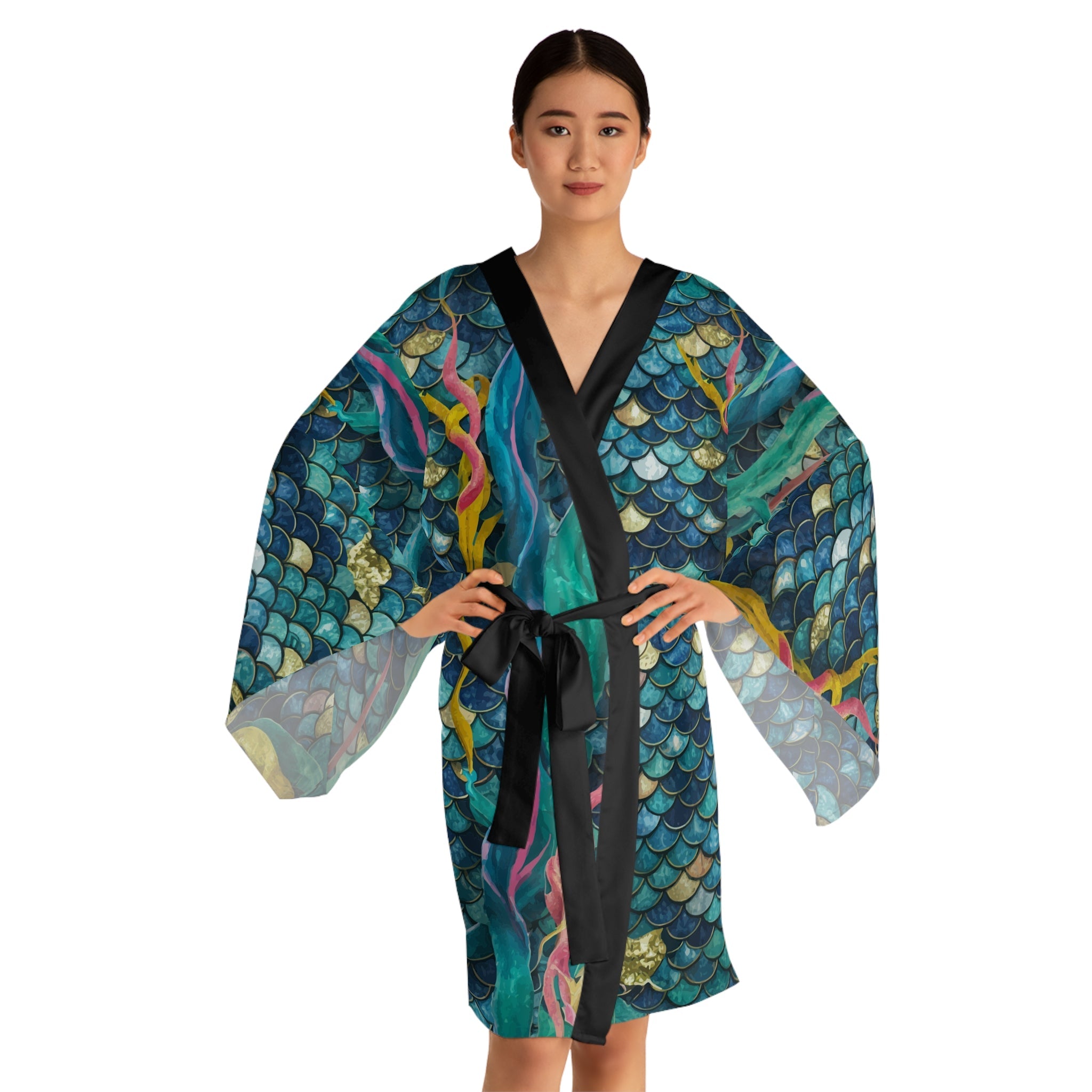 Mermaid Scale Party Kimono – Shimmer. Shine. Slay.