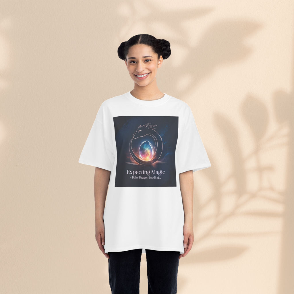 Expecting Magic Dragon T-Shirt | Cute Maternity Tee | Baby Announcement Gift