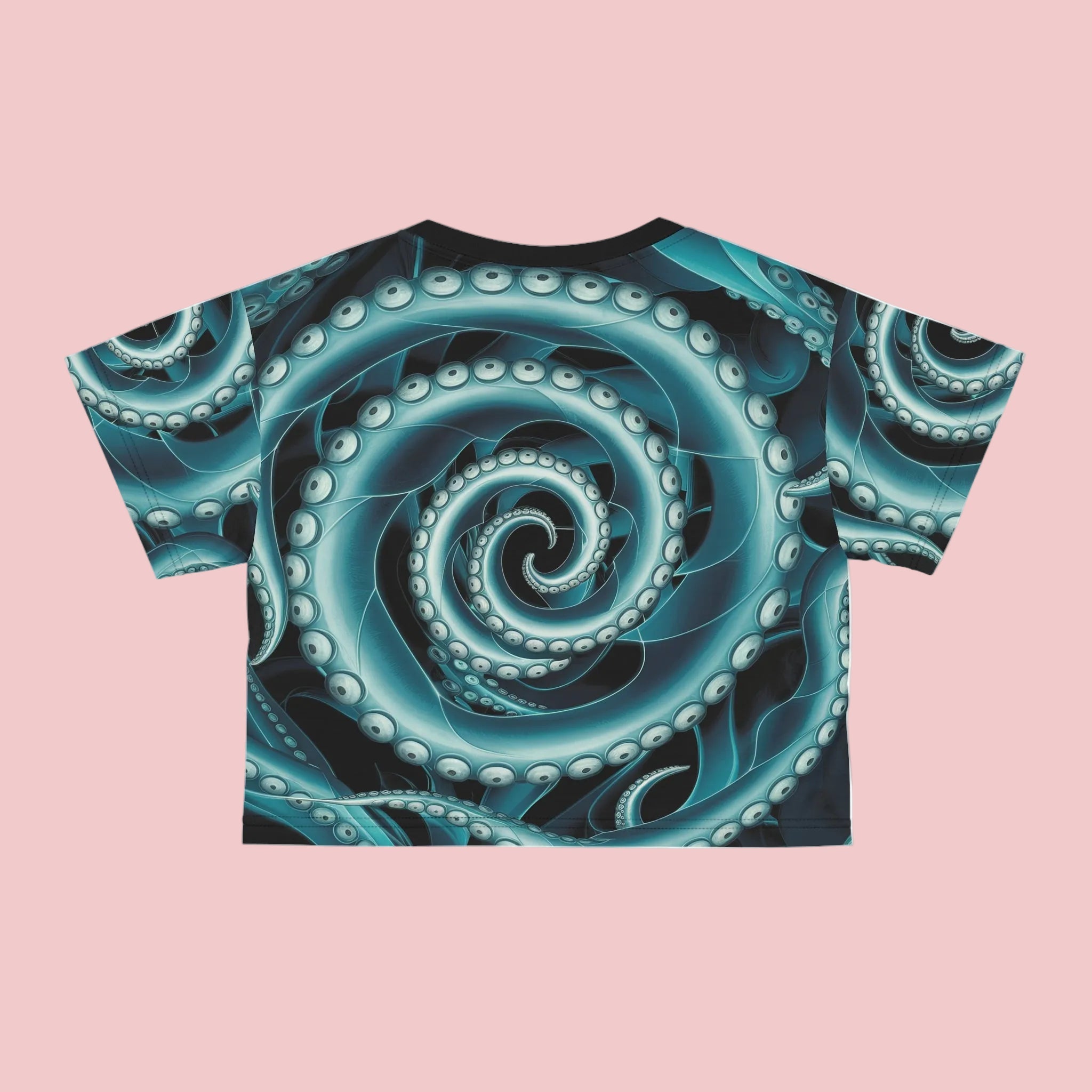Octopus Twist Crop Tee