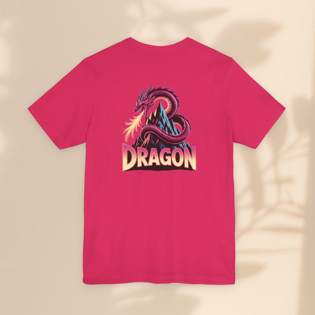 Dragon Graphic Tee, Unisex T-Shirt, Fantasy Shirt, Gift for Gamers, Dragon Lovers Shirt, Casual Wear, Unique Apparel