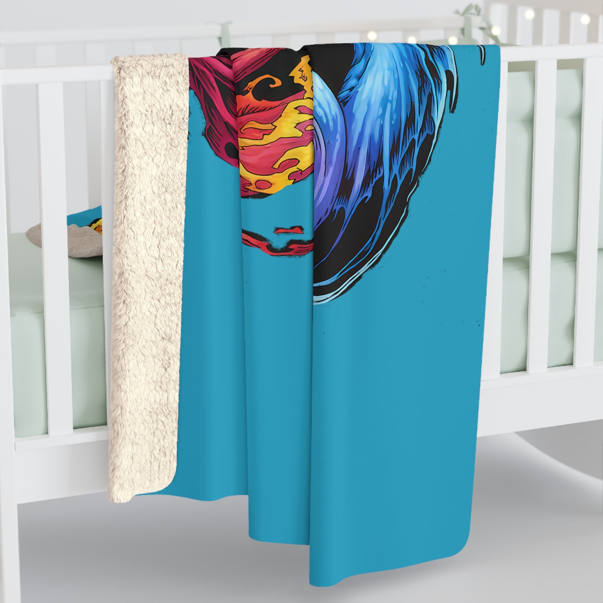 Dragons Infinity Sherpa Fleece Blanket – Cozy Throw for Fantasy Lovers