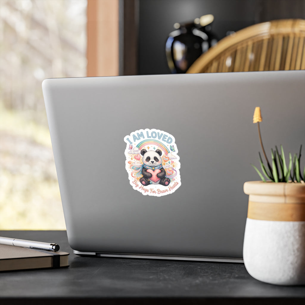 I Am Loved Panda Sticker | Brave Buddies™