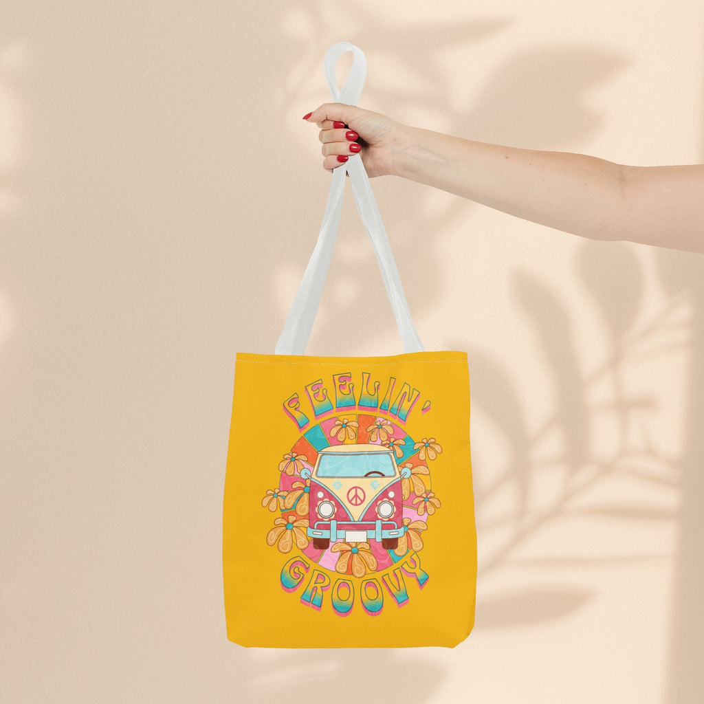 Feeling Groovy Peace Tote Bag