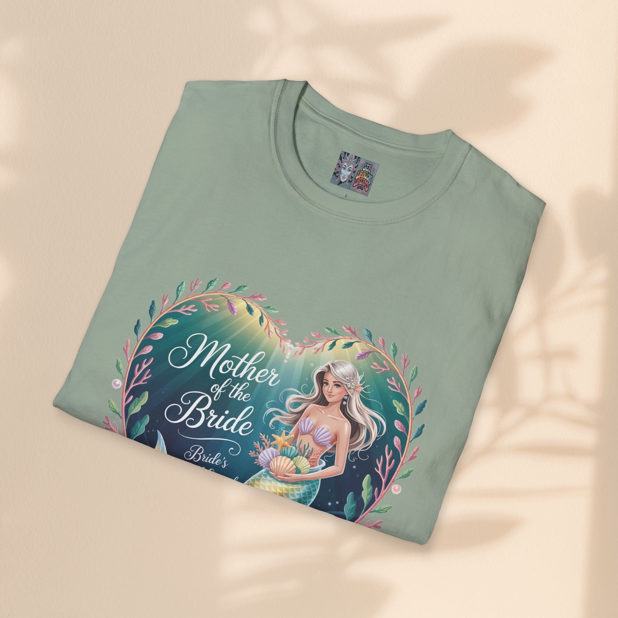 Mother of the Bride Mermaid Unisex Softstyle T-Shirt