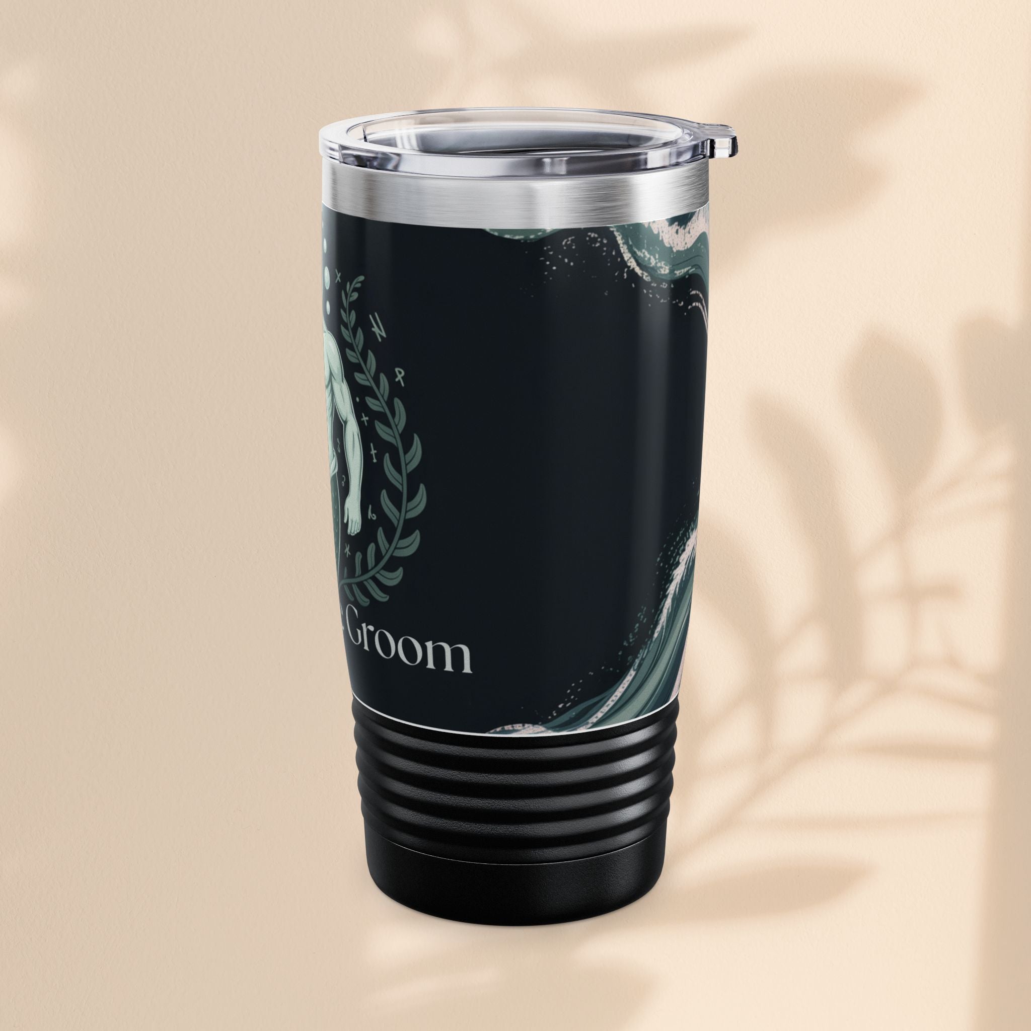Mermaid-Themed Tumbler - Father of the Groom, Wedding Gift, Nautical Decor, Personalized Travel Mug, Ocean Lover Gift
