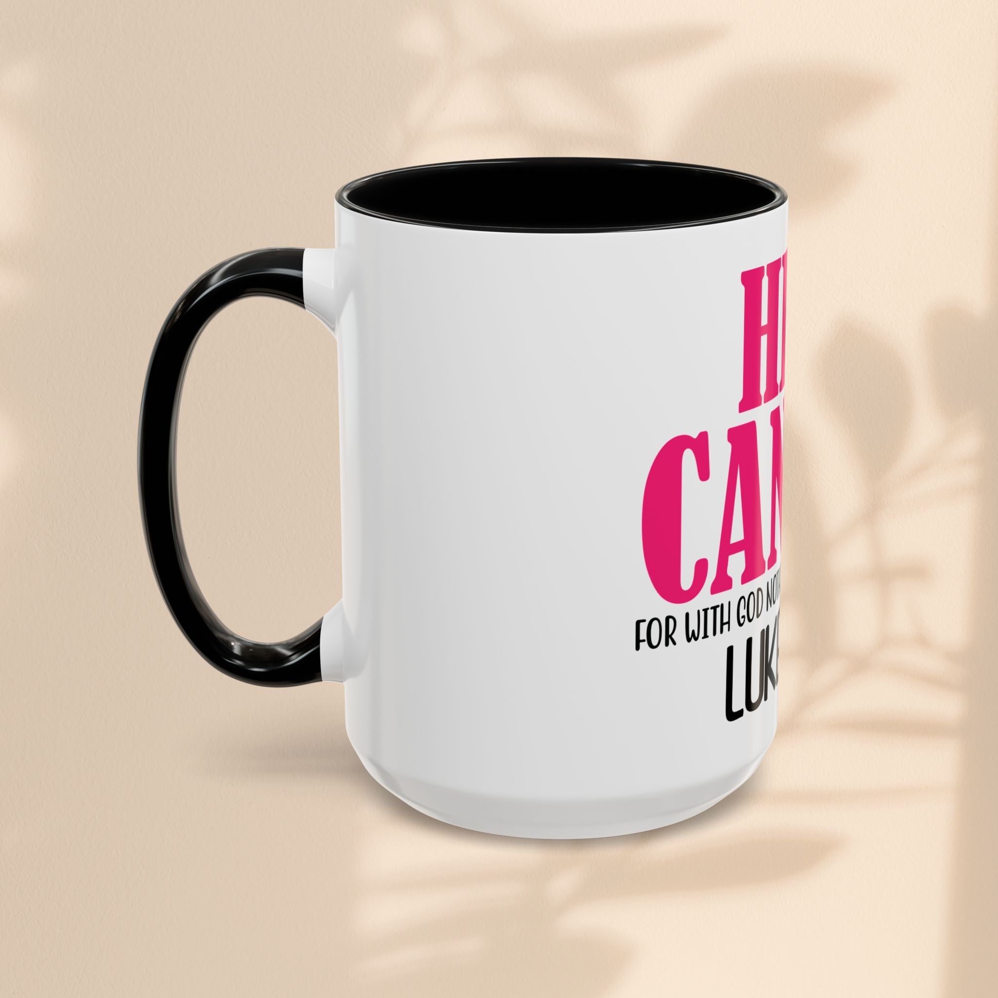 Inspirational Heal Cancer Coffee Mug - 11oz & 15oz with Faith Quote