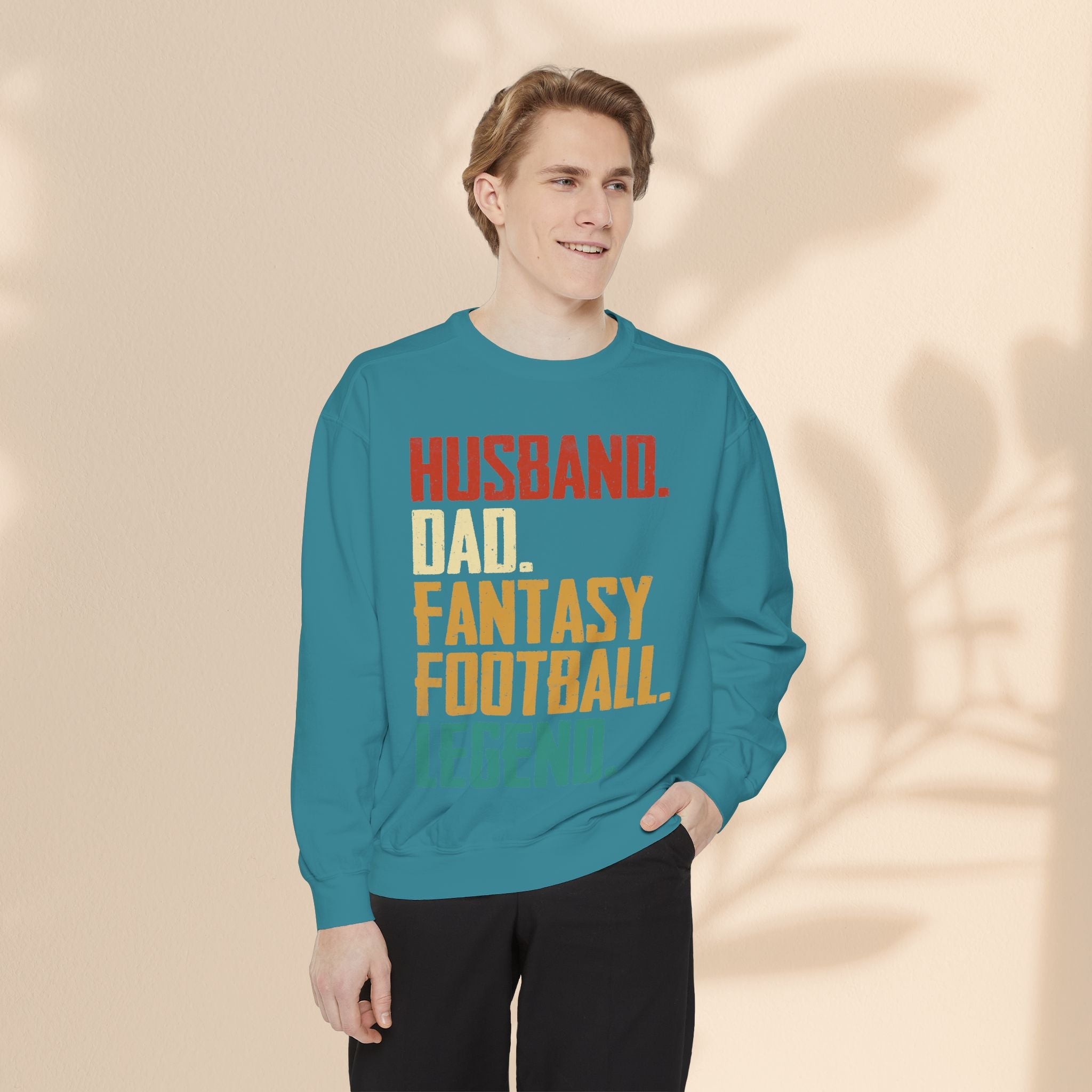 Football Fantasy Legend Sweatshirt – Dad & Husband Gift