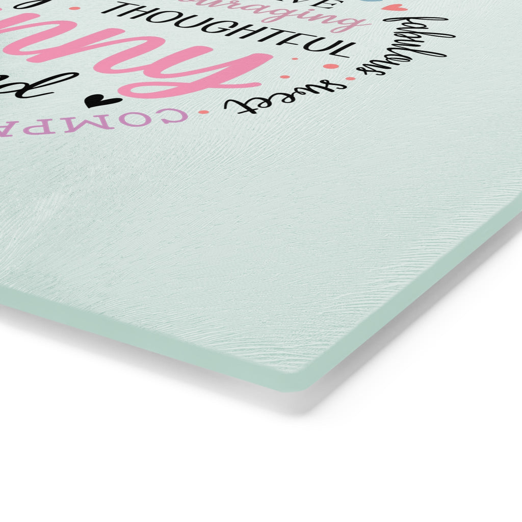 Heartfelt Granny Cutting Board - Inspirational Gift for Grandmothers