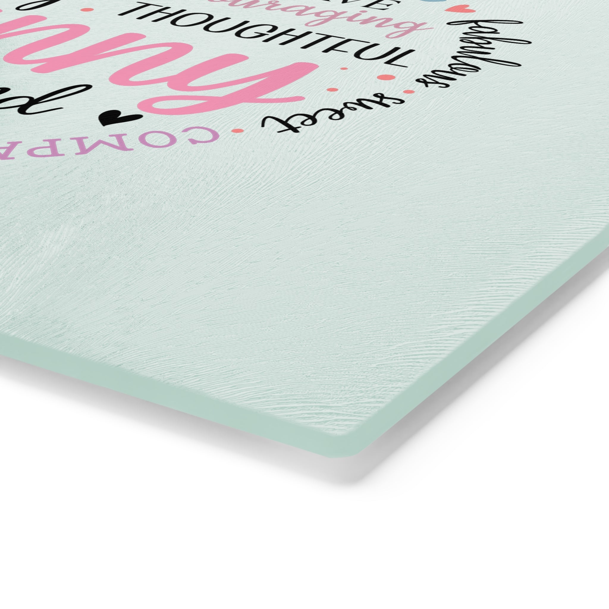 Heartfelt Granny Cutting Board - Inspirational Gift for Grandmothers