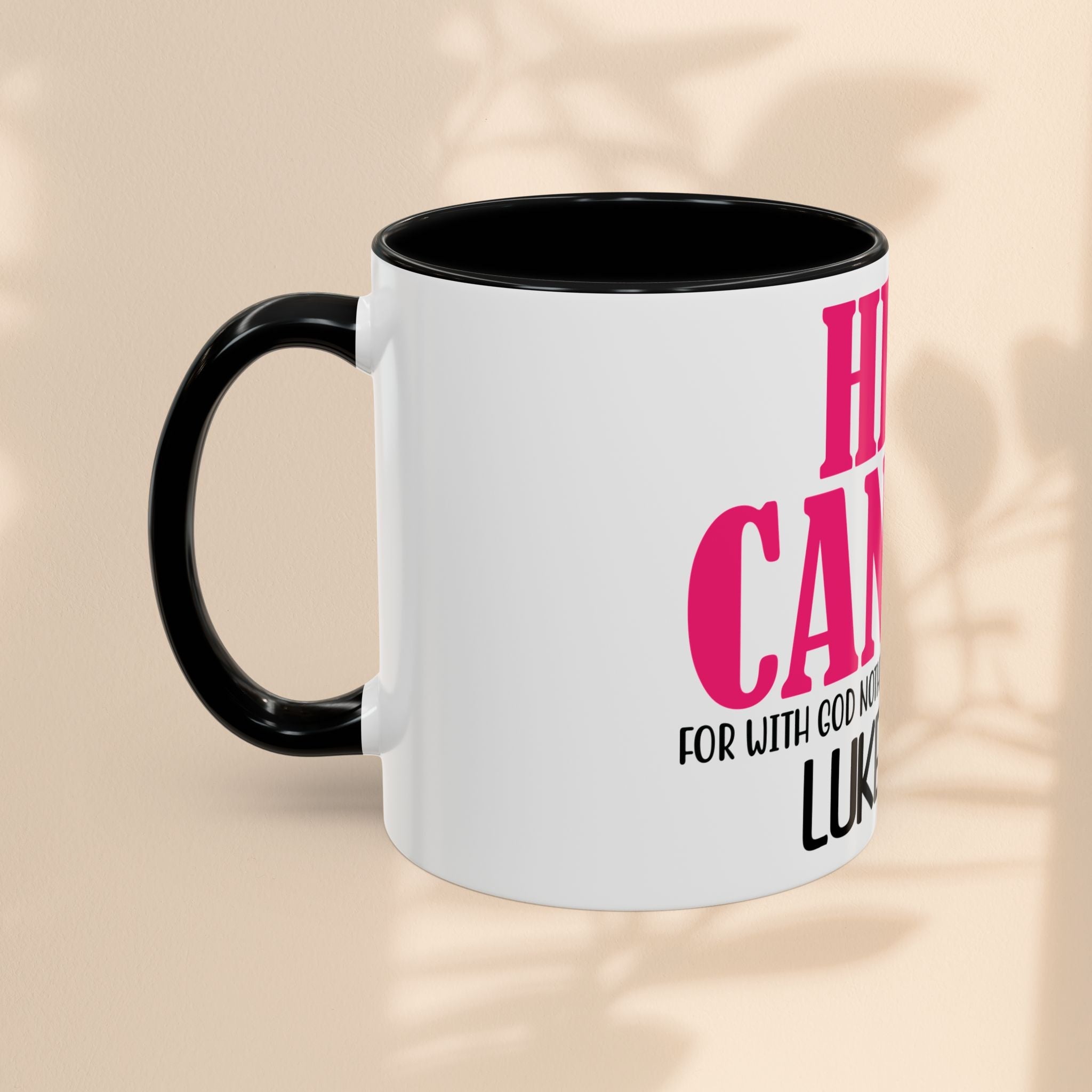 Inspirational Heal Cancer Coffee Mug - 11oz & 15oz with Faith Quote