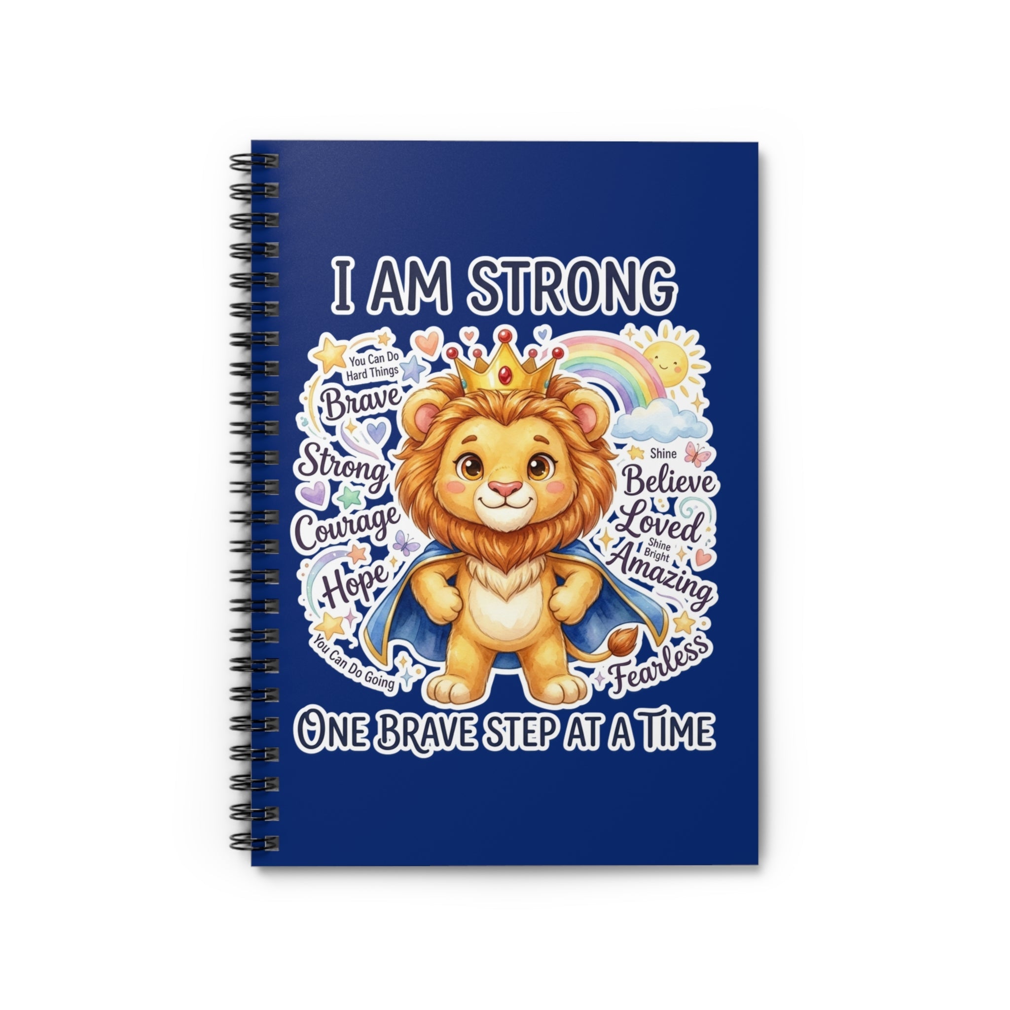 I Am Strong Lion Notebook | Brave Buddies™