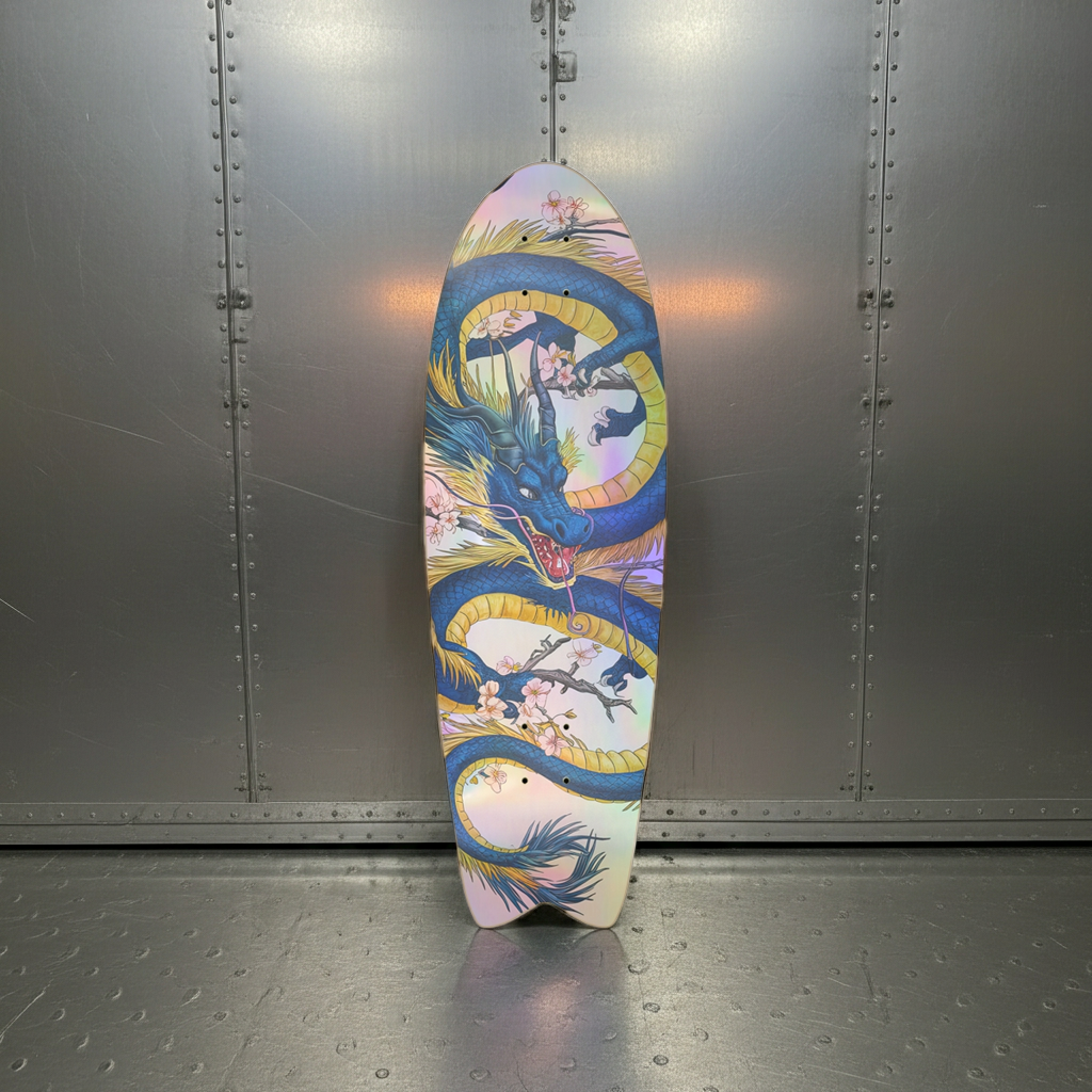 Japanese Dragon Skateboard – Mythical Dragon Art Deck