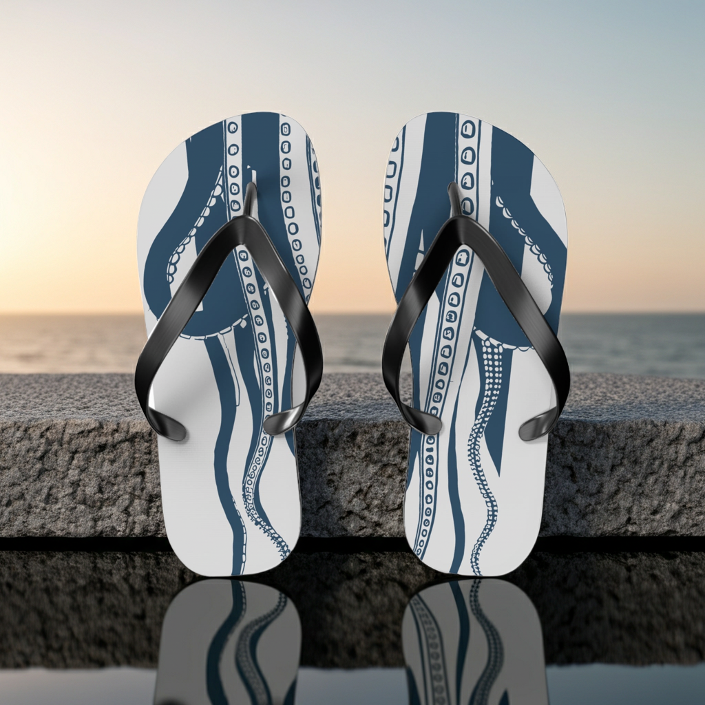 Flip Flops - Downward Octopus