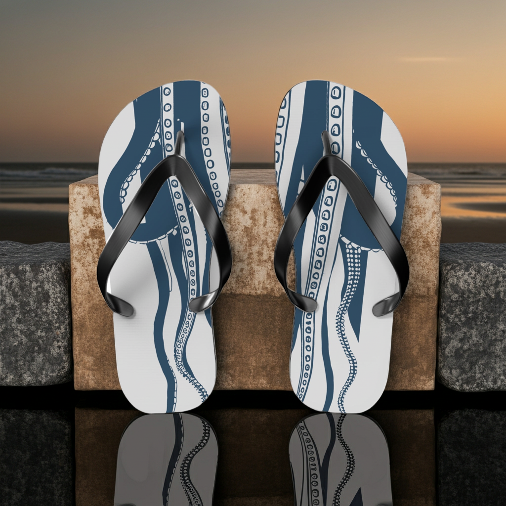 Flip Flops - Downward Octopus