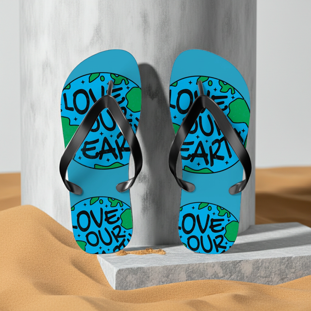 Earth Love Flip Flops
