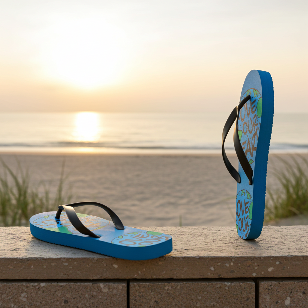 Earth Love Flip Flops