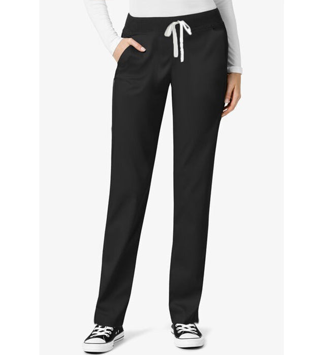 Microfiber Stretch Unisex Pant 4 Pockets (2 Side Pockets, 2 Back Pockets) with Both Elastic Waistband and Drawstring