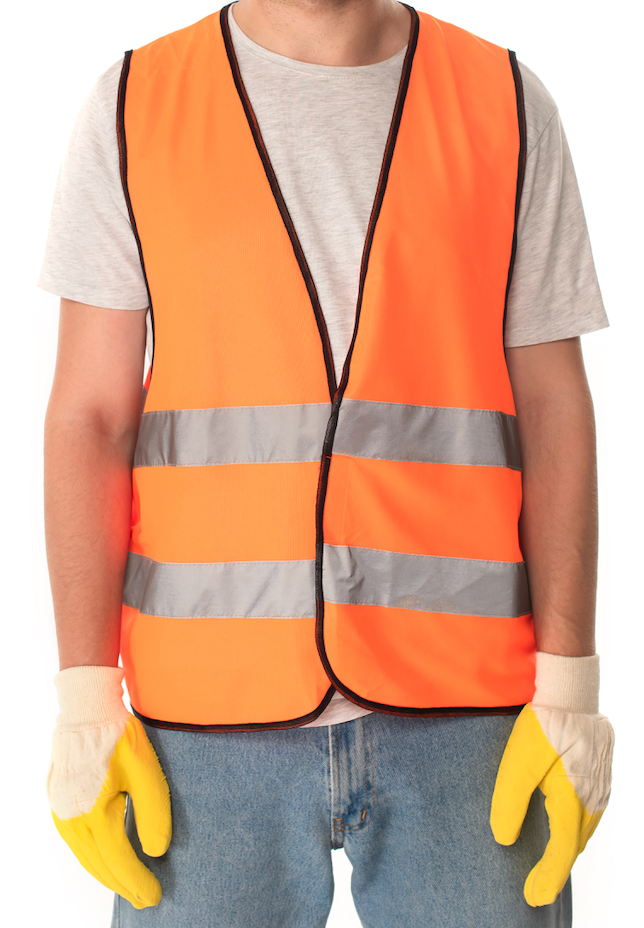 Neon Pro High Visibility Polyethylene Vest