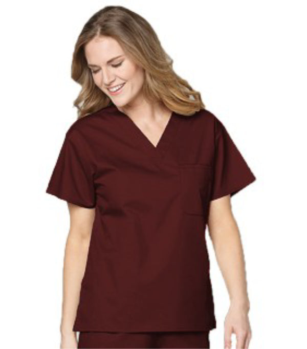 Stretchable Unisex Scrub Set - 4 Pockets (1 Pocket Top, 3 Pocket Pant), Half Sleeves