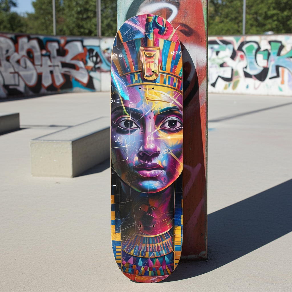 Egyptian Queen Skateboard – Royal Egypt Deck
