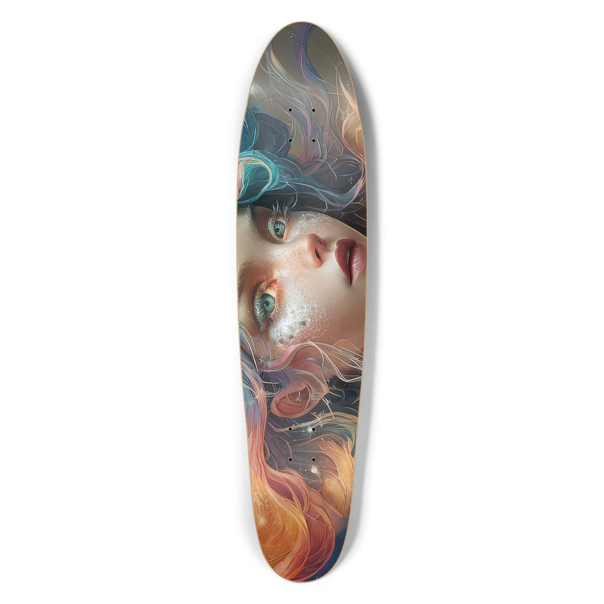MerDreams Longboard – Mermaid Ocean Cruiser Board