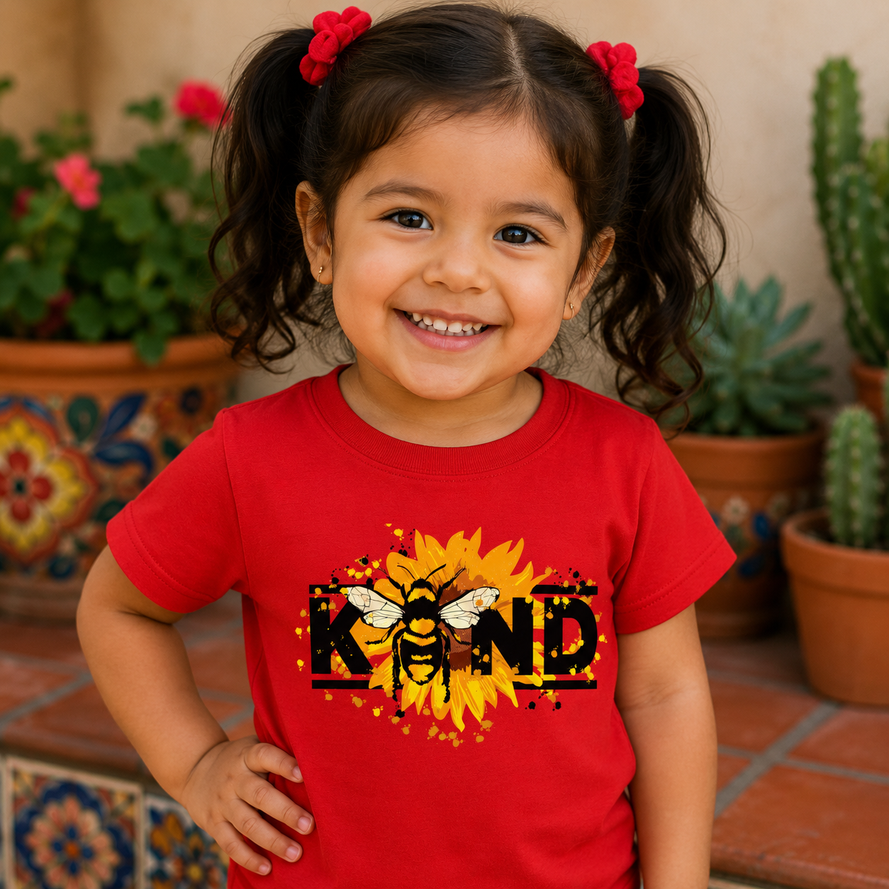Heavy Cotton™ Toddler T-Shirt – Bee Kind | Sea Dragon Dreams