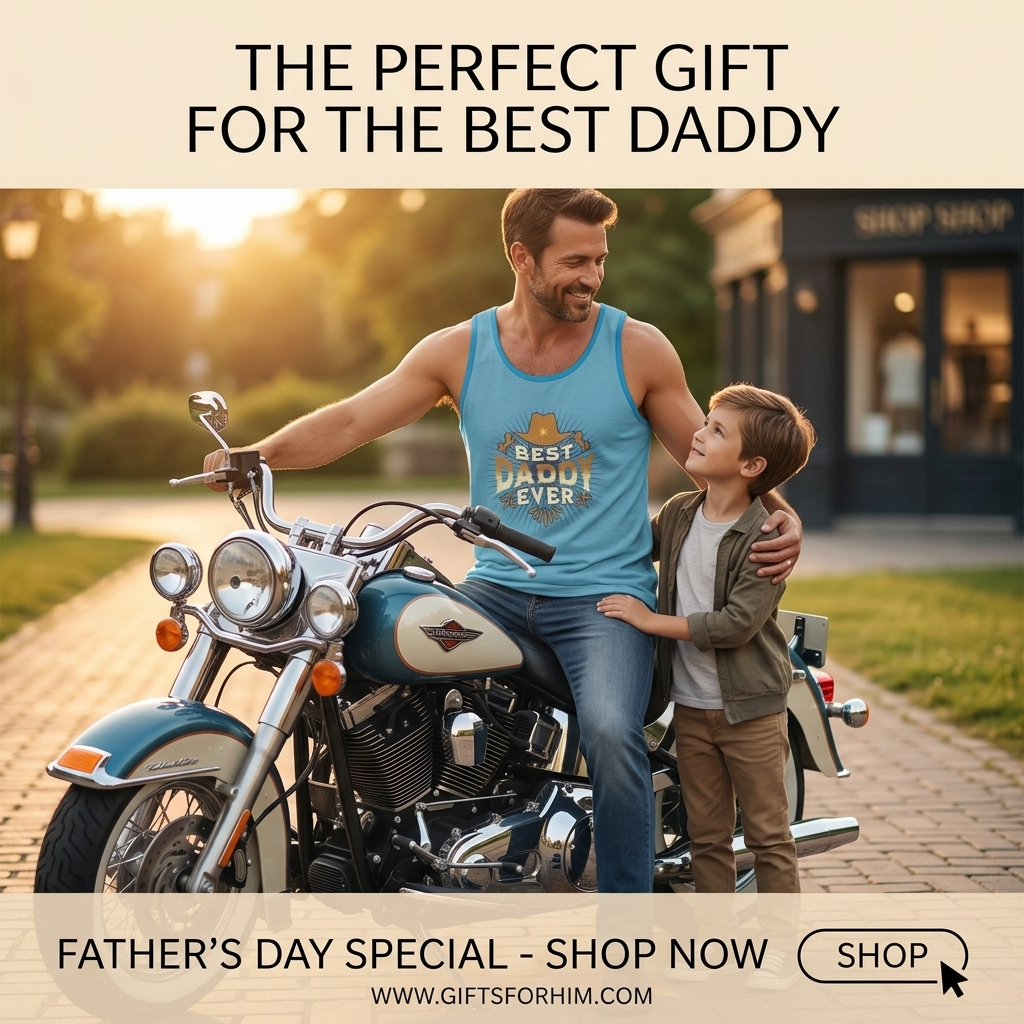 Best Daddy Ever Jersey Tank | Father’s Day Gift for Dad