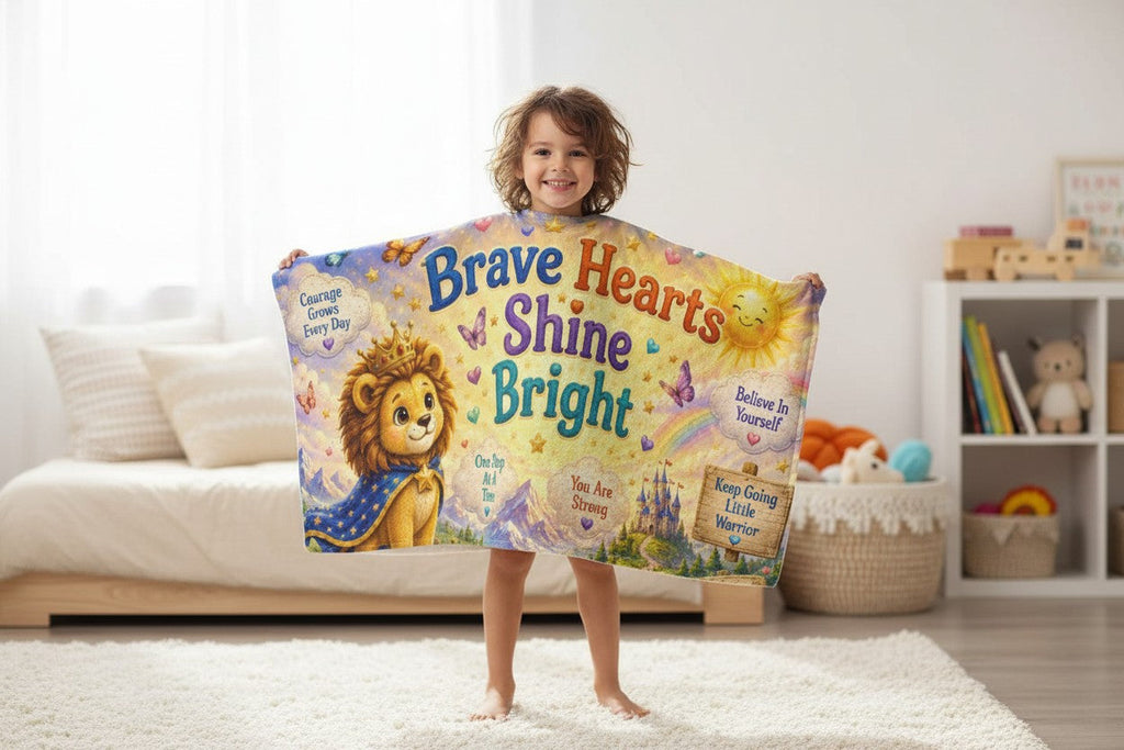 Brave Buddies™ Courage Crew Collection - Hooded Blanket