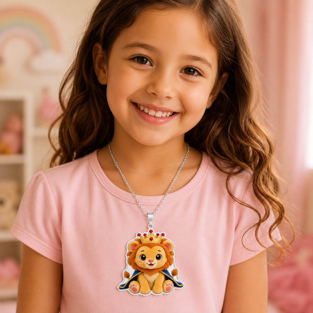 Brave Buddies Children's Lion Courage Pendant