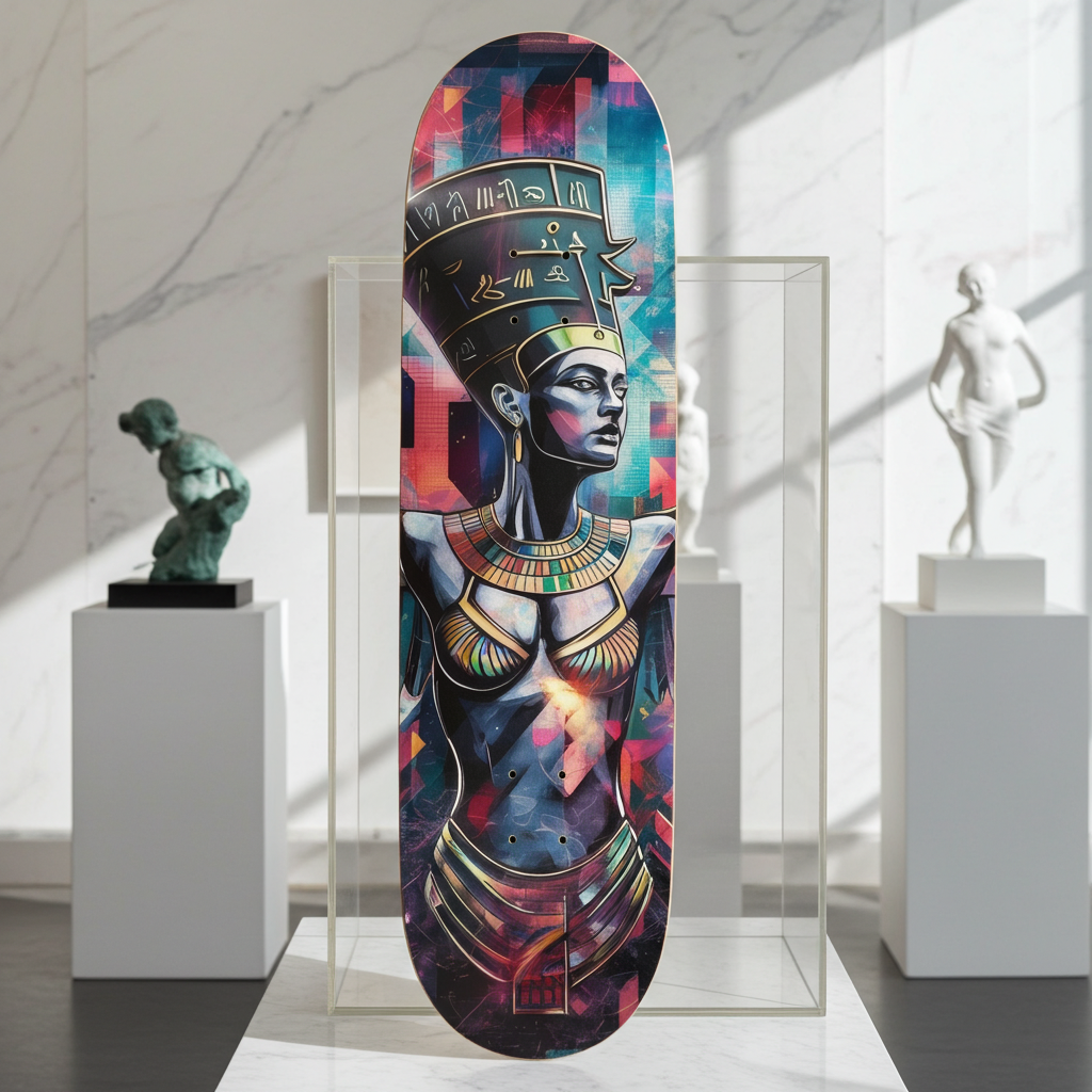 Isis Skateboard – Egyptian Goddess Art Maple Deck