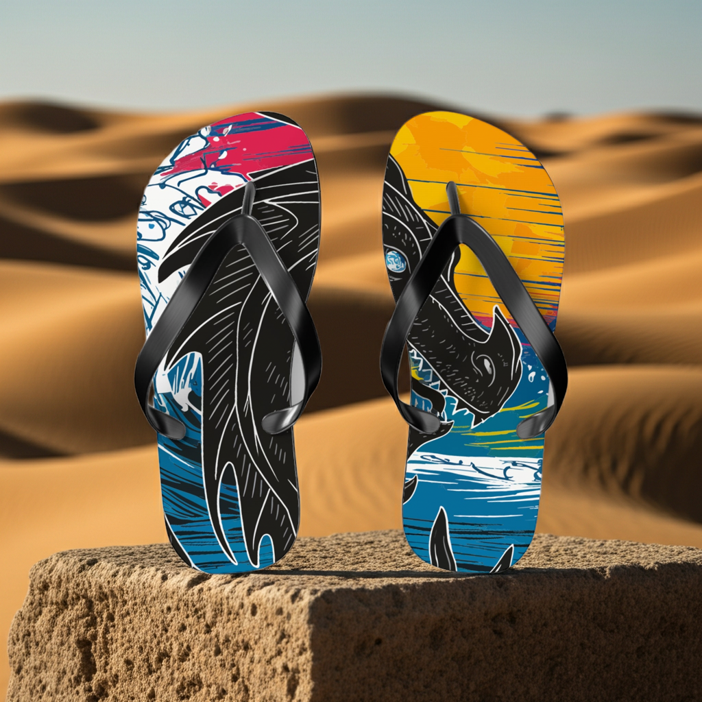 Flip Flops - Conquering Dragon